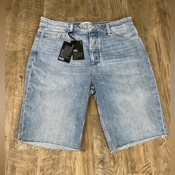 PAIGE Pants - NWT PAIGE Robbie High Rise Slim Bermuda Short